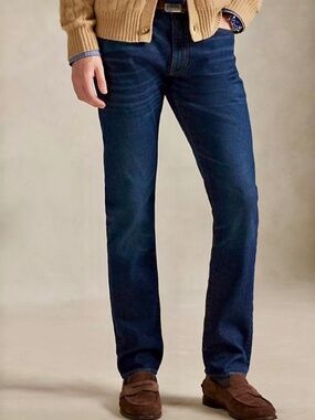 Ralph Lauren Polo The Sullivan Slim Denim Jeans Dark Blue Indigo W32 L32 32 32